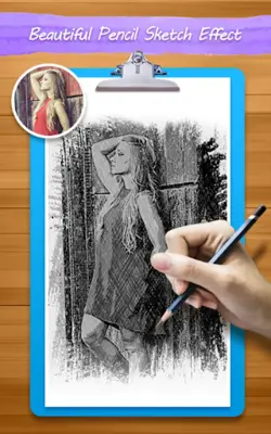 PENCIL SKETCH ART android App screenshot 2